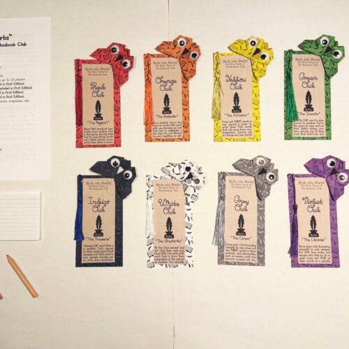 Birds into Blurbs (first edition)2 Birds into Blurbs™ | The Book Game of The Boobook Club (First Edition)